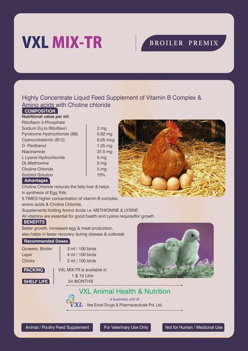 VXL MIX-TR Feed Supplement