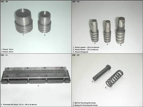 Bonetti Polyester Button Making Machine Spare Parts