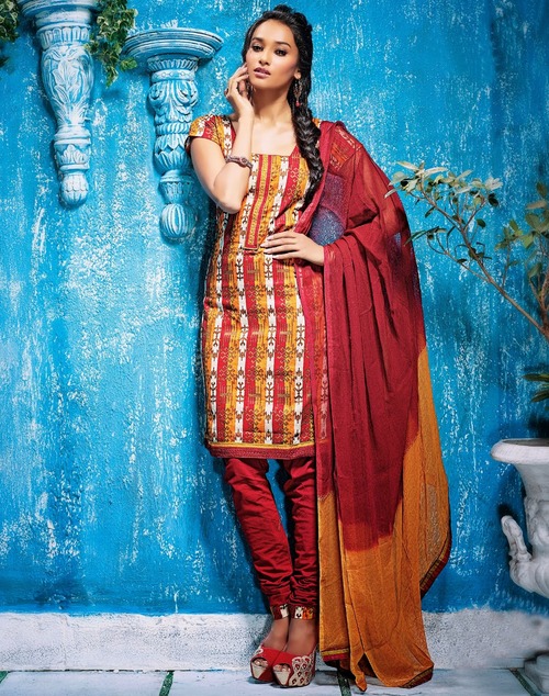 Cotton Dress Material