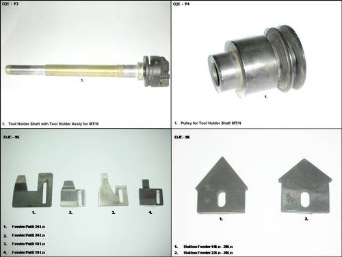 Mild Steel Polyester Button Making Machine Spare Parts