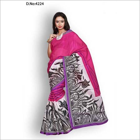 Art Cotton Party Wear Saree