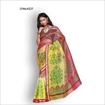 Beaufiul Art Silk Viscose Printed Saree