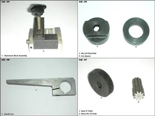 Chuck Polyester Button Making Machine Spare Parts