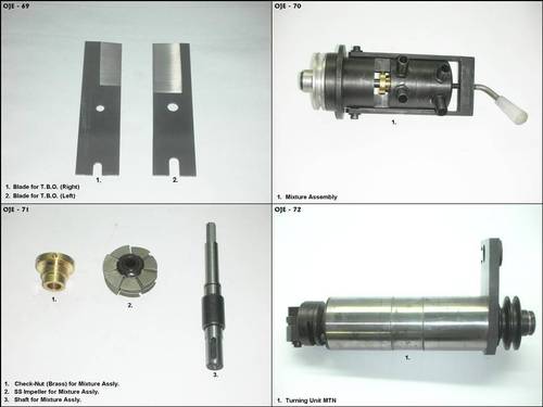 Steel Polyester Button Making Machine Spare Parts