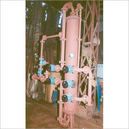 Rubber Lined Vessel with Rubber Lined Pipe Line