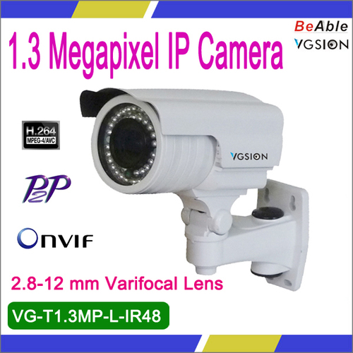 1.3 Megapixel indoor & outdoor IR camera