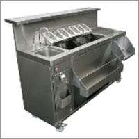 Stainless Steel Bar Counter With Sink