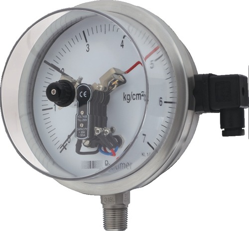 Pressure Gauge with Electric Contact
