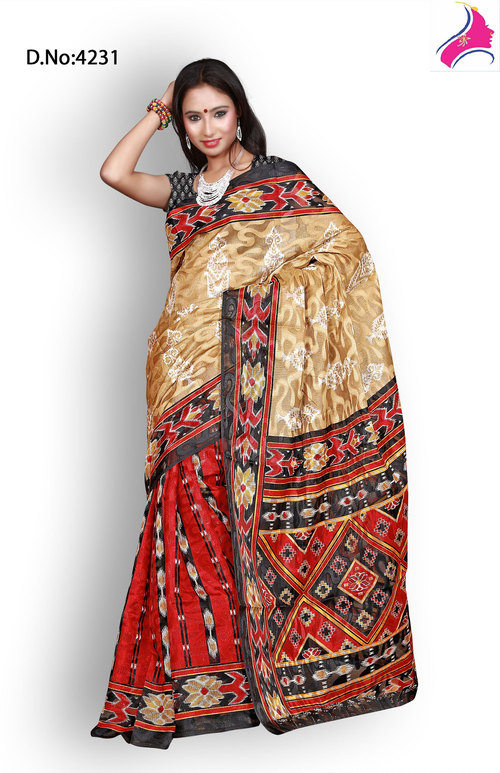 New Bubbuled Printed Designer Saree