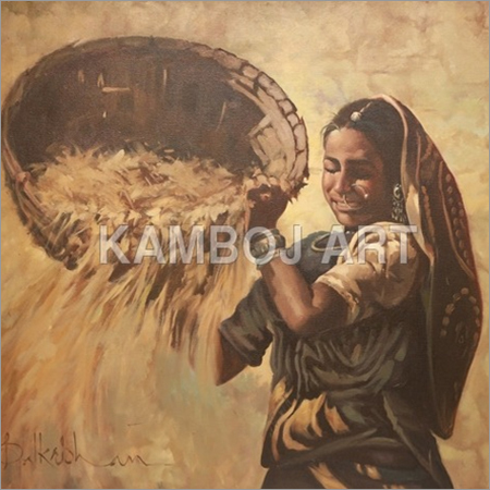 Folk Art Oil Paintings