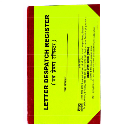 Letter Dispatch Register