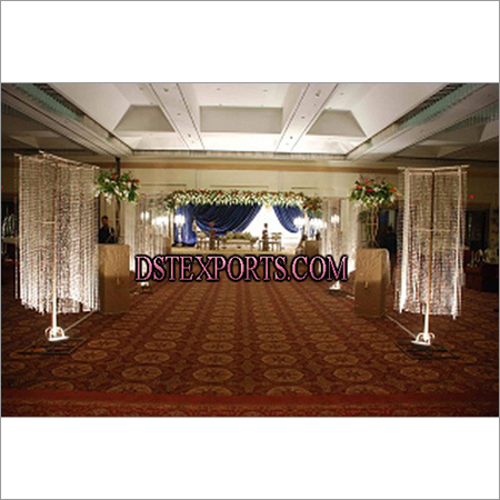 NEW WEDDING AISLAY WAY CRYSTAL PILLARS 