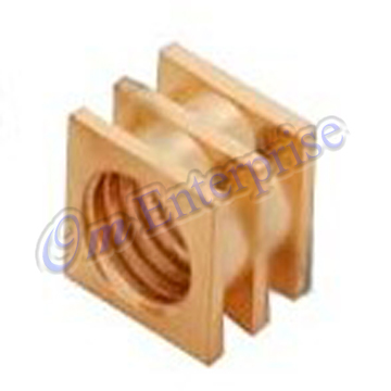 Brass Square Inserts