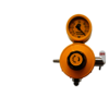 Ward Vacuum Regulator - Aluminum Anodized Body, Brass Chromeplated Components | Easy Installation, Rust Proof Finishing, High Accuracy Adjust Knob