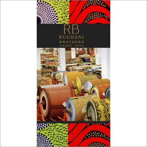 African Knitted Printed Fabric