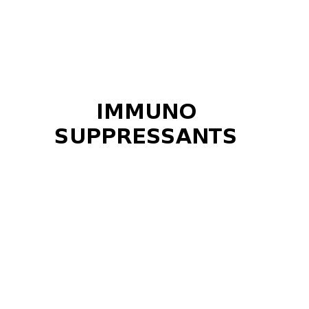 IMMUNO SUPPRESSANTS