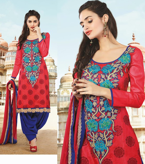 Tussar Silk Salwar Kameez