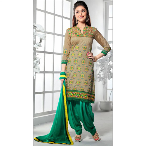 Tussar Silk Salwar Suits