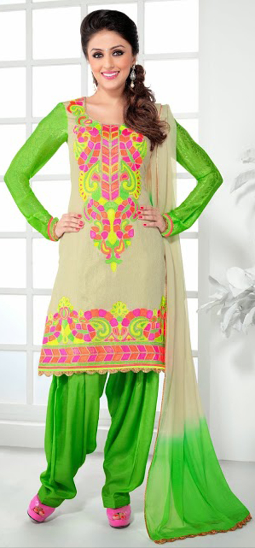 Chanderi Silk Salwar Suits