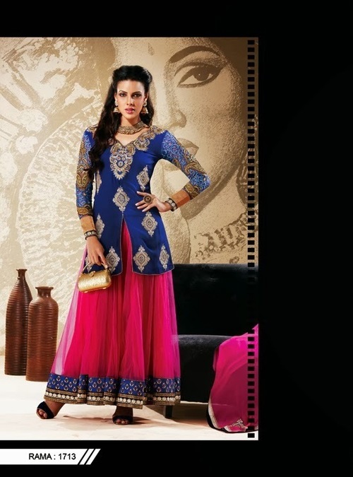 Pakistani Suits - Georgette Fabric, Bust Sizes 38-44 | Embroidered Hand Work, Non Work Dupatta, Salwar Kameez