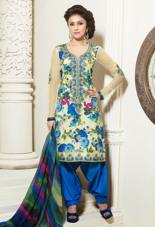 Cotton Patiala Salwar Suits
