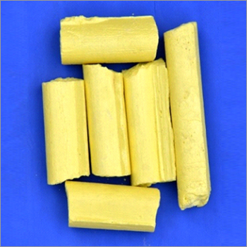 Sulphur Roll - 99% Pure Yellow Sulphur Cylindrical Shape Highly Soluble for Detergent Making & Plastic Production Long Shelf Life Balanced Composition Precise pH
