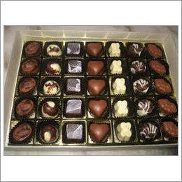 Assorted flavour chocolates