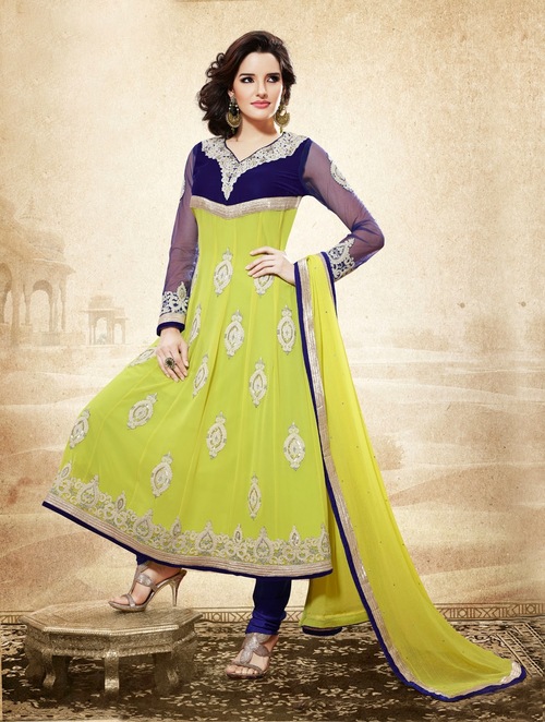 Anarkali Salwar Suit Dupatta