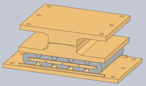 Rocker Cum Roller Bearing
