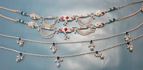 Silver Fancy Payal
