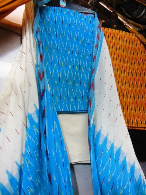 Ikkat Cotton Sarees and Suits