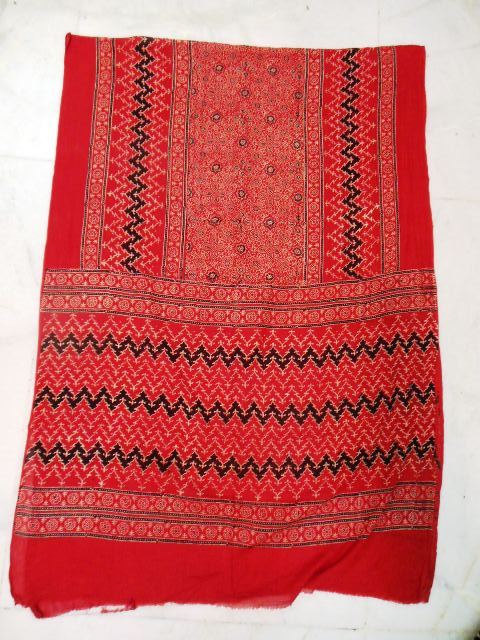 Ajrakh Prints Shawls and Stoles