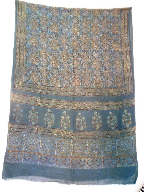 100% Cotton Ajraak Print Scarfs 