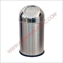 Stainless Steel Push Can Dustbin