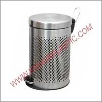 Stainless Steel Pedal Perforated Dustbin