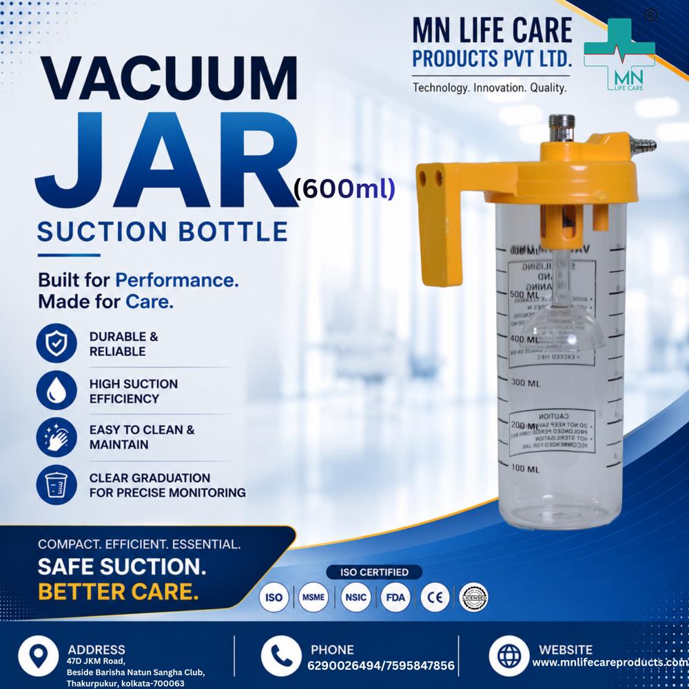 Suction Jar 600ml