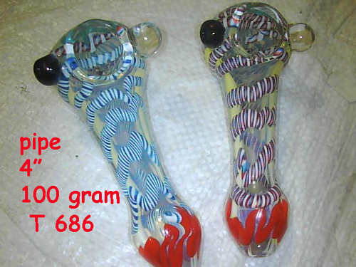 Inside Out Glass Pipe 