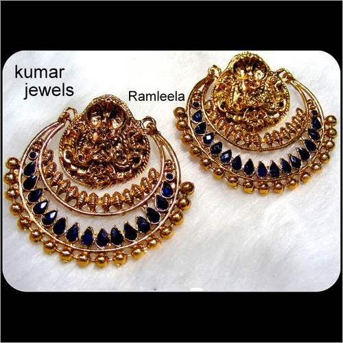 Ramleela Earring In Blue