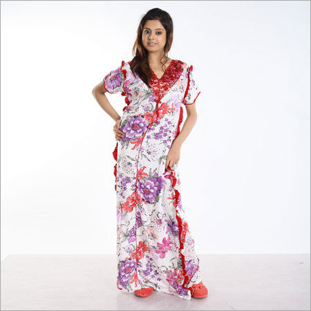 Rayon Printed Nighty