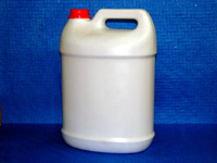 One Litre Oval Can - 5 Liter Plastic | Cap With Brush, Industrial Use for Pharmaceutical Applications