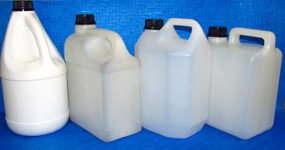 Jerry Cans - HDPE Material 5 Gallon Capacity | Industrial Use: Chemical Oil Pharmaceutical Ergonomic Handle