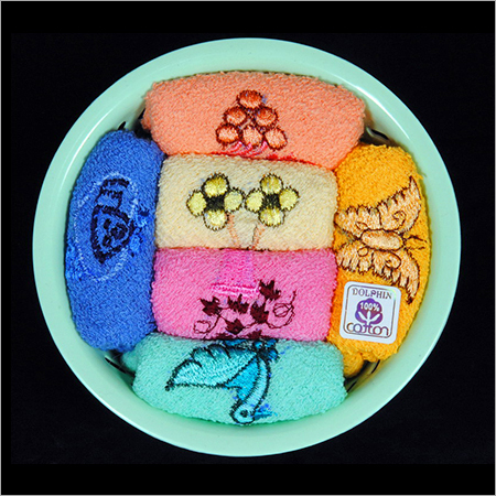 Colorful Embroidered Handkerchief 