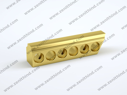 Golden Brass Terminal Block