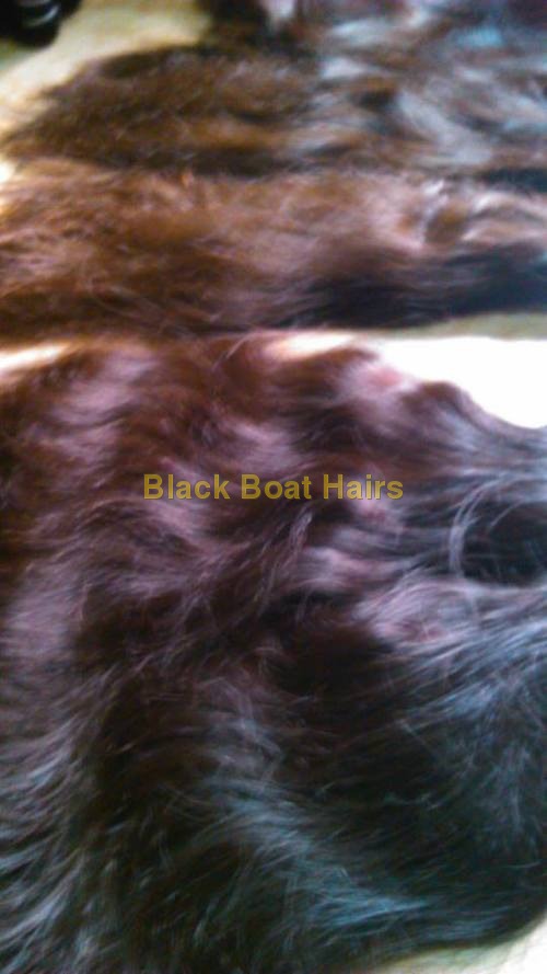 Colored Silky Hair