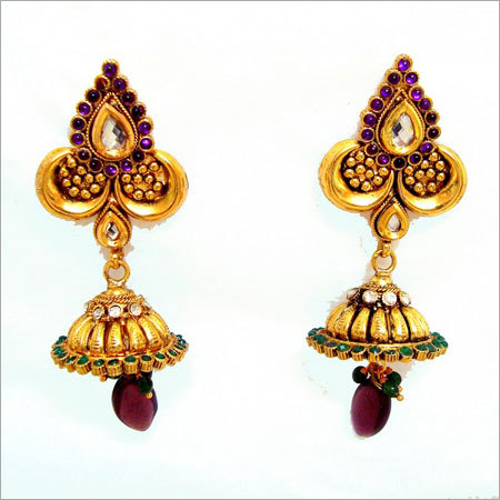 Purple Stone Earrings For Women 83