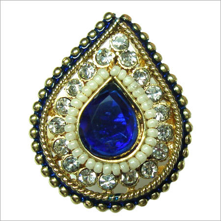 Blue Finder Ring Adjustible Size 92B