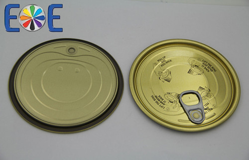 Tinplate Meat Can Easy Open Can Lids Supplier - Tinplate, 108.95mm Outside Diameter, 98.9mm Inside Diameter, 170 Psi Compressive Strength | Easy Opening, Leakproof Seal, Durable, Recyclable