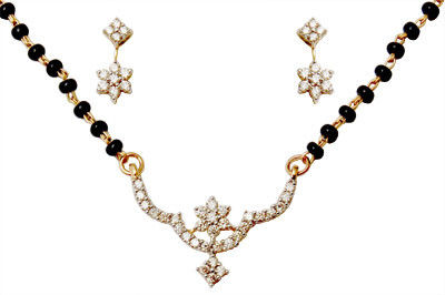 Mangalsutra Diamond Necklace Jewelry