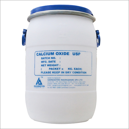 Calcium Oxide Usp Application: Pharmaceutical