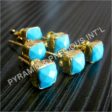 Same As Picture Turquoise Stud Earrings